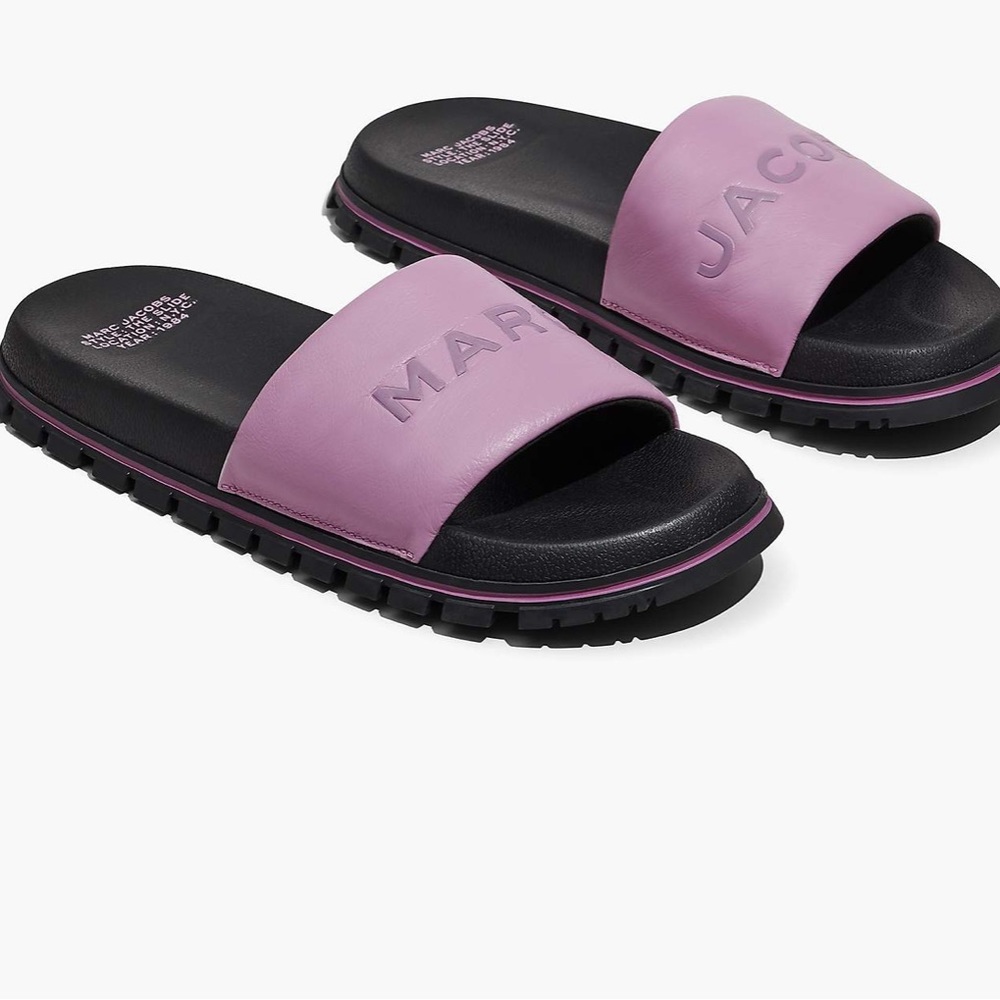 MARC JACOBS Lilas Slides